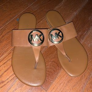Barely worn MK sandals